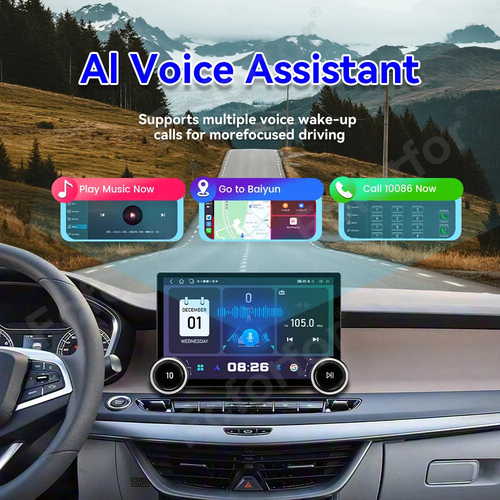 Android 15 11.5 Inch Wireless CarPlay Multimedia Large HD Touch Screen GPS Navi Car Radio