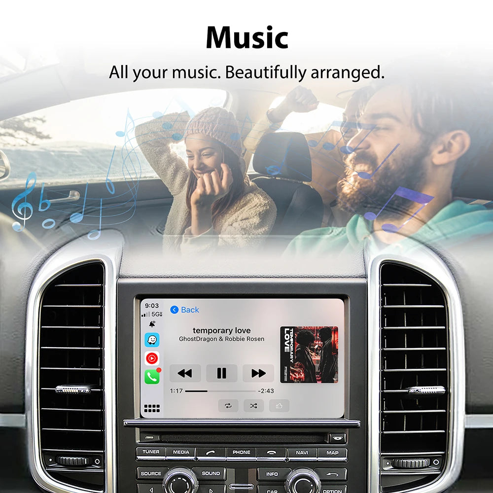 Wireless Carplay Android auto Module For Porsche PCM3.1 Panamera Cayenne Cayman Macan 911