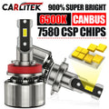 H4 H7 LED Headlight Canbus H1 H8 H9 H11 9005 HB3 9006 HB4 9012 HIR2 5570 CSP Chip Turbo Fo