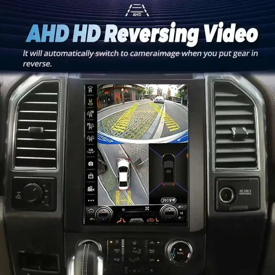 12.1inch Video Player Touch Screen For Ford F150 2015-2021 Car Radio Android 15 Auto GPS N | AUTOKITSHOP