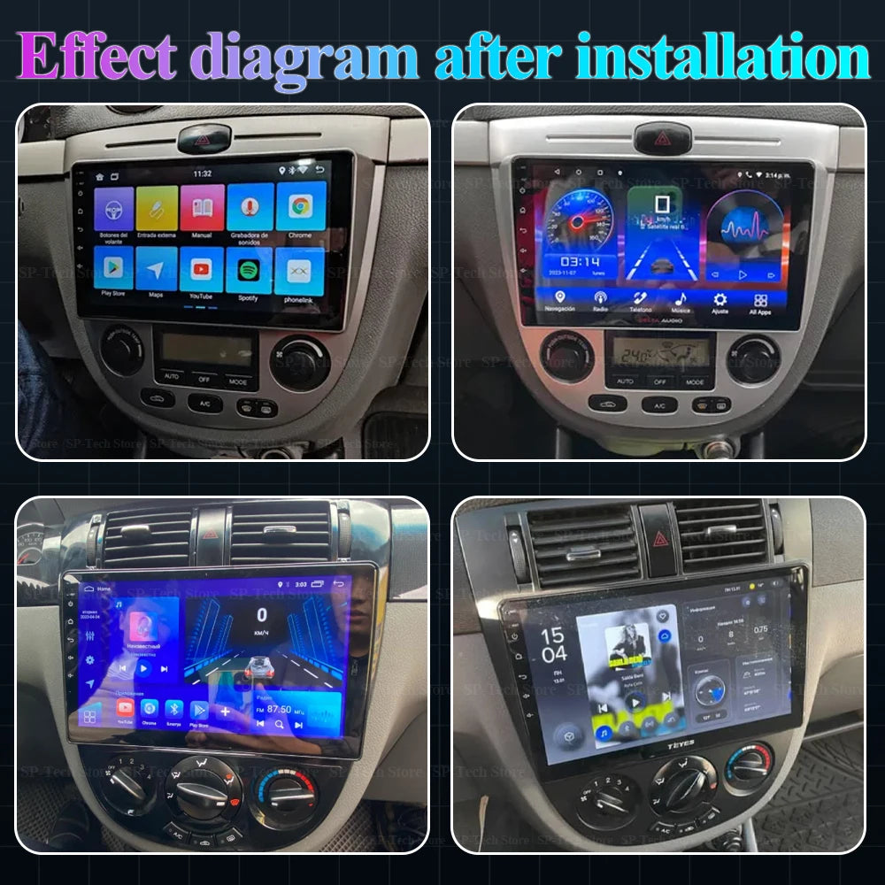Android 16 For Chevrolet Lacetti J200 Nubira Optra Buick Excelle Hrv Buick Excelle Hrv Suz | AUTOKITSHOP