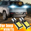 W16W T15 921 912 LED Canbus Reverse Light Bulbs On Cars Back Up Lamp For Jeep Wrangler Jk