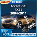 Xenon 35W HID Car Lamp D2S Headlight 6000K Upgrade Bulbs For Infiniti FX35 2004-2011 2005