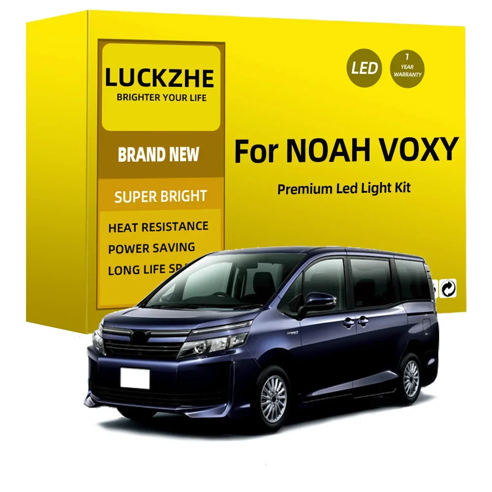 LED Interior Light Kit for Toyota NOAH VOXY R60 R70 R80 2011-2015 - Canbus Dome Map Door Trunk Bulbs | AUTOKITSHOP