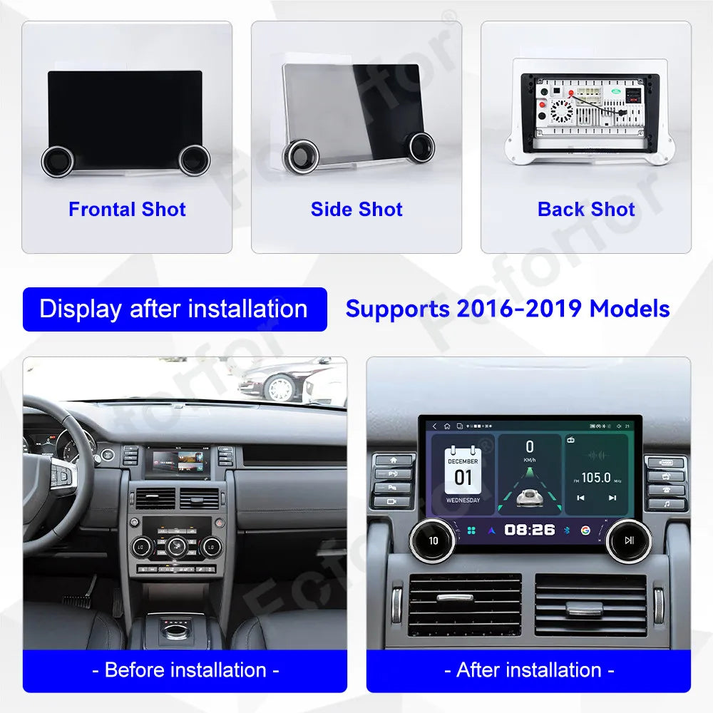 Sleek Design 11.5 Inch Android 15 Full HD Ultra Large Touch Screen GPS Car Stereo For Land