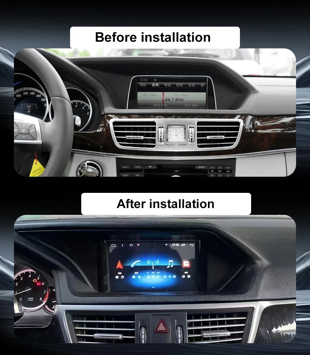 7 inch For Mercedes Benz E Class W212 2009-2015 NTG 4.0 and NTG 4.5 System Car Video Multi