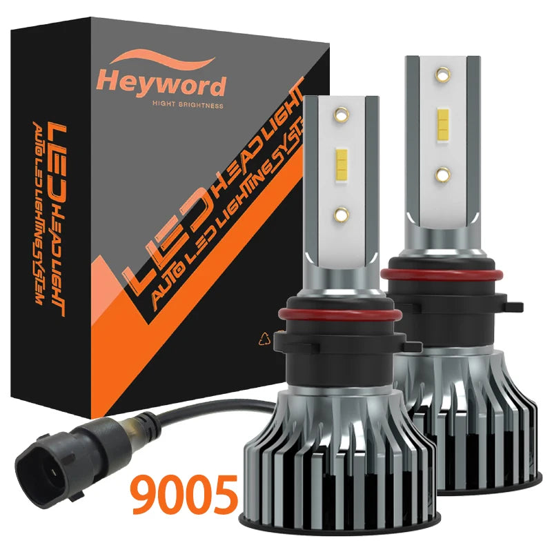 Heyword 150000lm 450W 1860 CSP chip 3000k/4300k/6000k/8000k Car LED Headlight   h4 h7 h1 LED headlights 9005 H7  h11 led light