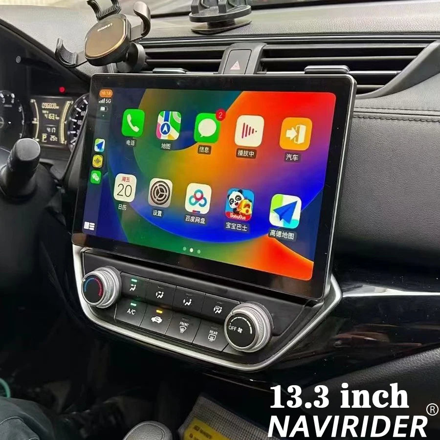 11.5Inch For Honda Crider 2018 2019 2022 2K Screen Android Car Multimedia Video Player Ste