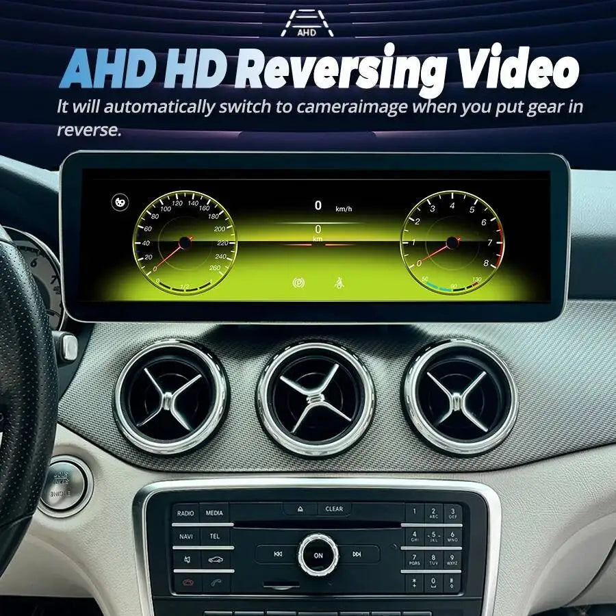 14.9inch Android 15 Carplay Car Radio For Mercedes Benz A Class GLA CLA 2013-2018 NTG 4.5  | AUTOKITSHOP