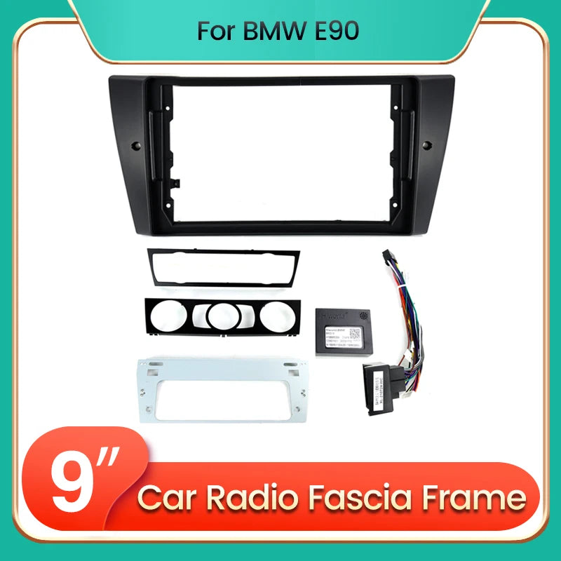 9 Inch Car Radio Fascia Frame Adapter for Toyota RAV4 Rav 4 2005-2013 Android 2Din Player  | AUTOKITSHOP