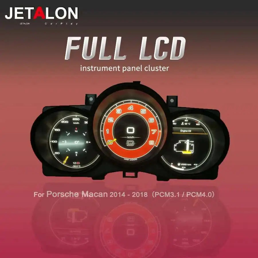 Upgrade For Porsche Macan 2014-2018 LCD Car Digital Cluster Instrument CockPit Speedmeter  | AUTOKITSHOP