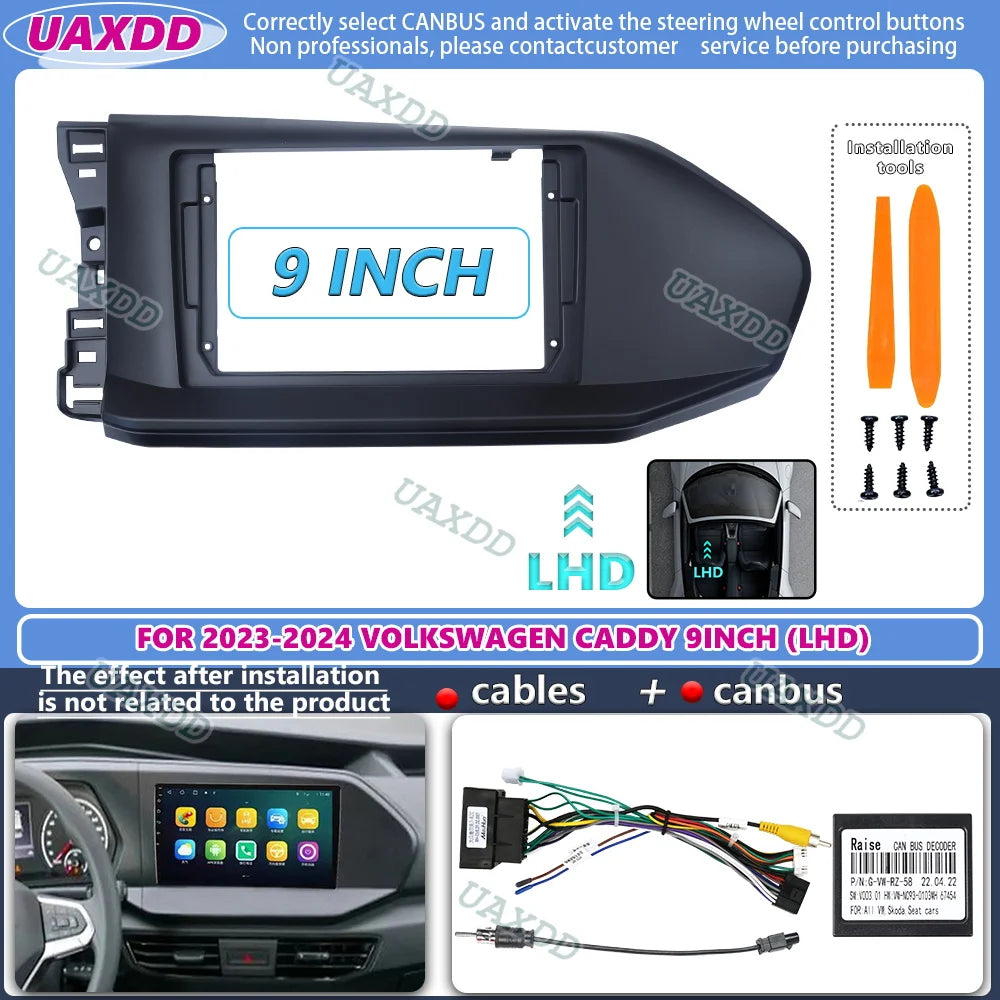 Center fascia cable video harness adapter player multimedia dashboard navigation box FOR 2