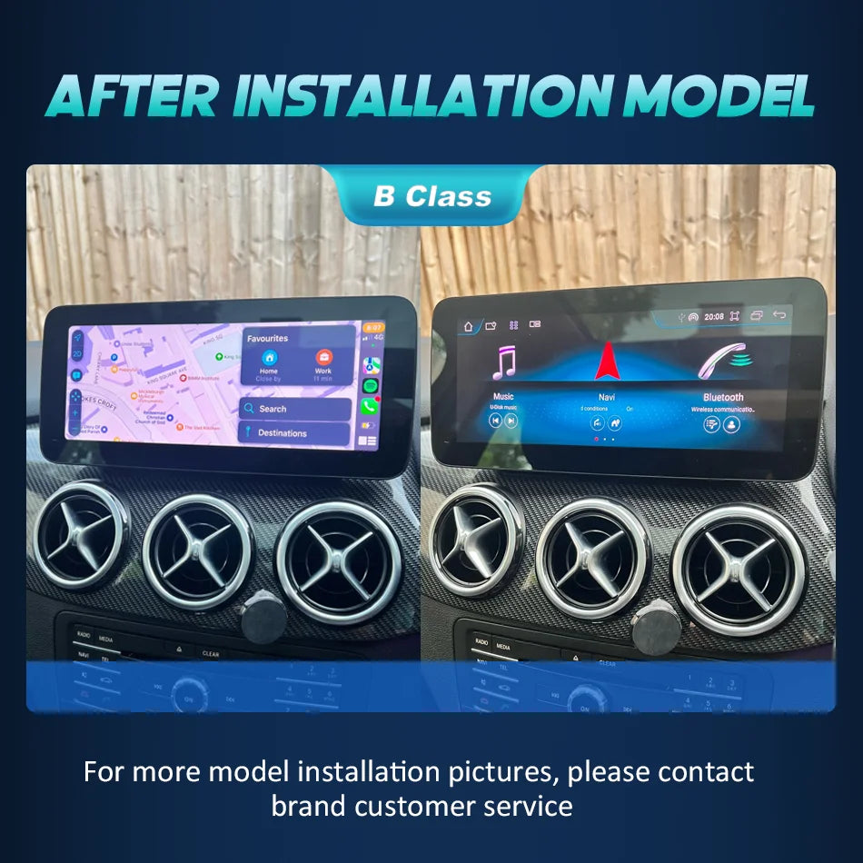 Android 14 Car Radio Multimedia Player For Mercedes Benz B Class W246 2011-2019 Carplay In