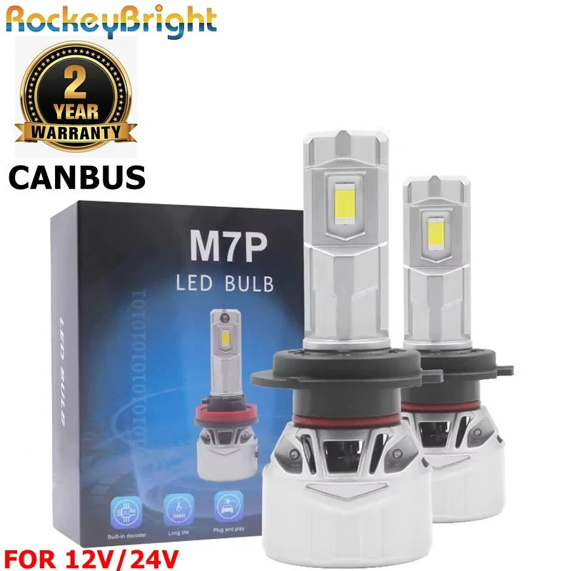 H7 LED 12V-24V 90W Led Headlight H1 H4 H8 H7 H11 9005 9006 HB3 HB4 10000lm Car Led Headlig