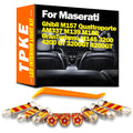 LED Interior Light Kit for Maserati Ghibli M157 Quattroporte AM337 M139 M156 GranTurismo M145 - Canbus Error-Free Bul...
