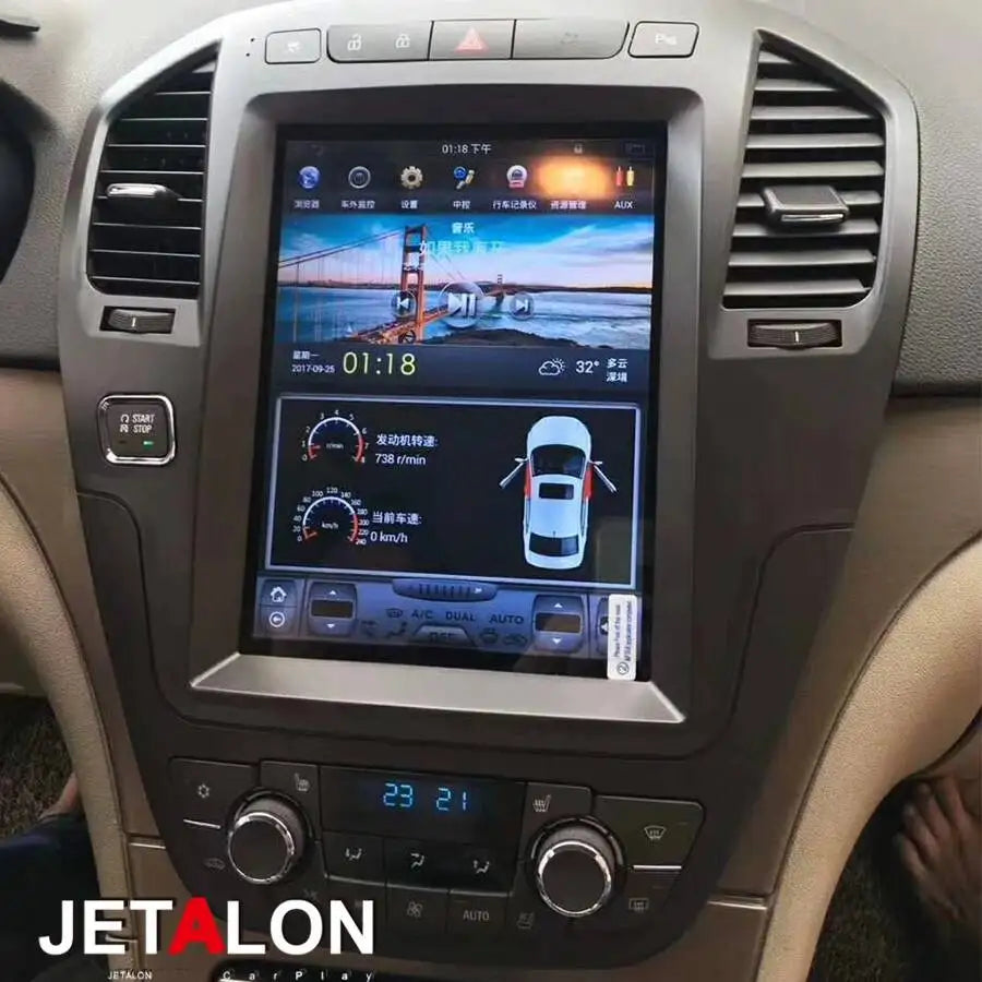 Android For Opel Insignia Buick Regal 2008-2013 Car Radio Automotive Multimedia Touch Styl