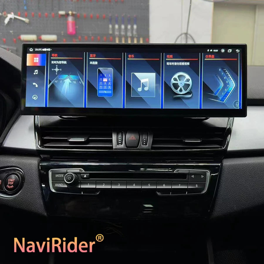 14.9'' Car Radio For BMW X1 X2 F48 F49 2013 - 2020 CIC NBT System Wireless CarPlay Android