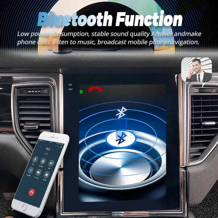 8G+128GB 2din Car GPS Navigation For Porsche Macan 2011-2017 Vertical Screen Android 15 Au | AUTOKITSHOP