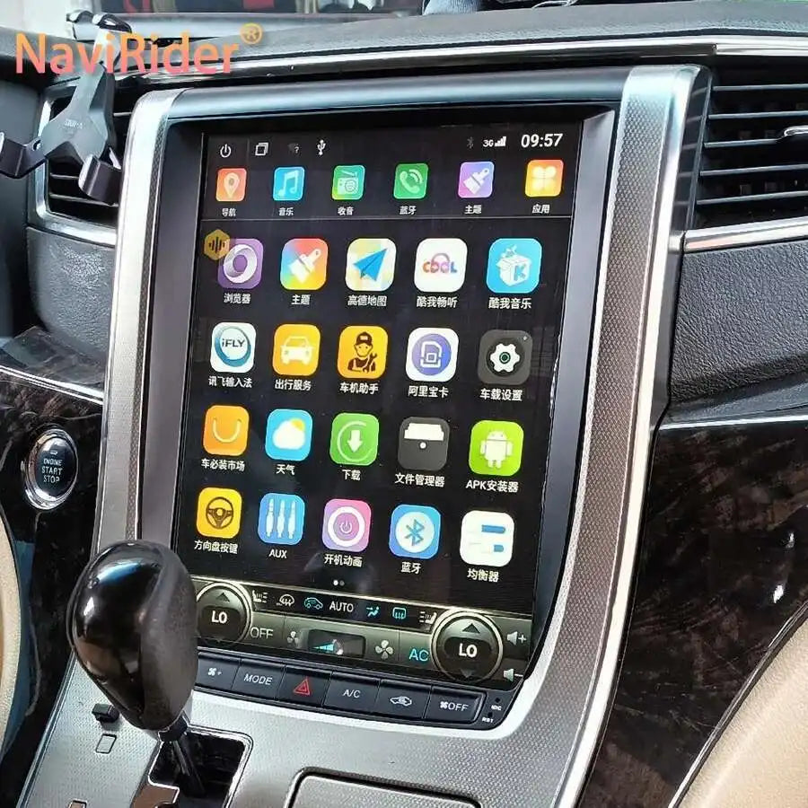 Android 13 Screen Car Radio For Toyota VELLFIRE Alphard 20 H20 2008 - 2014 GPS Multimedia