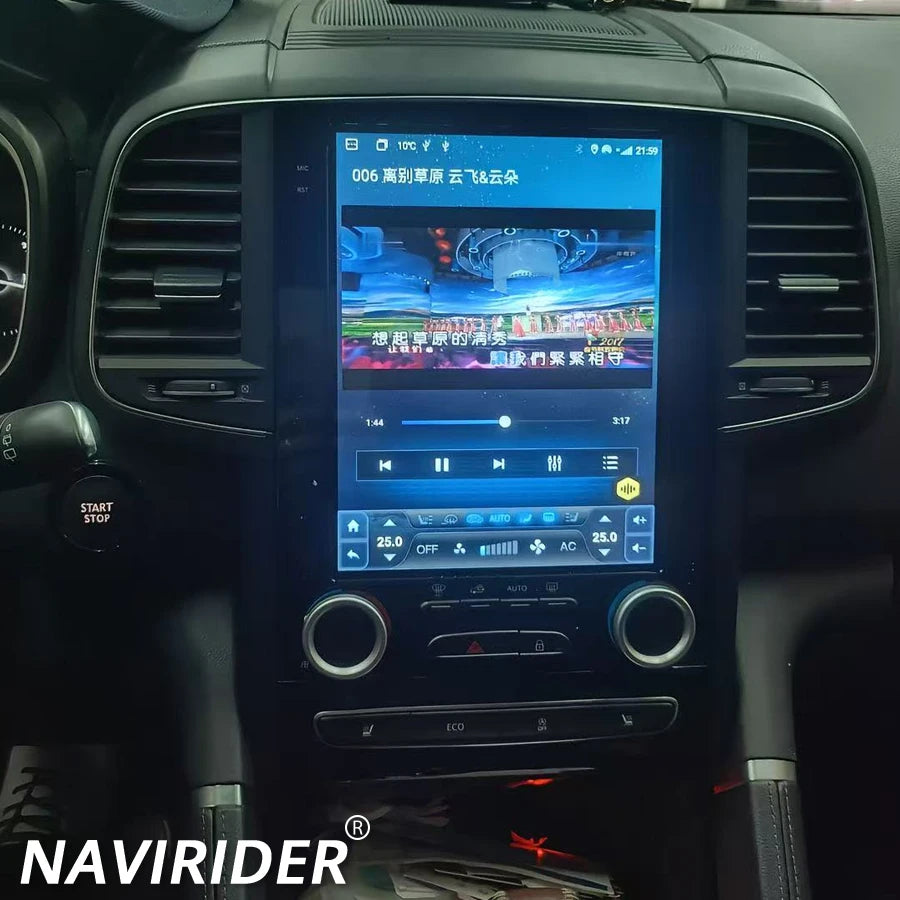 Android 15 Car Stereo Multimedia Video Player For Renault Koleos Megane 4 Samsung SM6 Tali