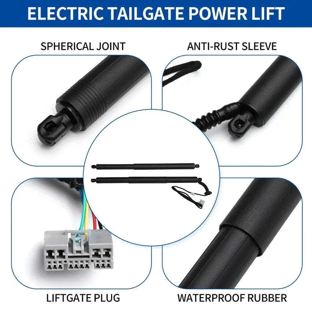 For D2 Chevrolet Equinox 2016-2017 Tailgate Support Rod Rear Tailgate Strut Electric Suppo | AUTOKITSHOP