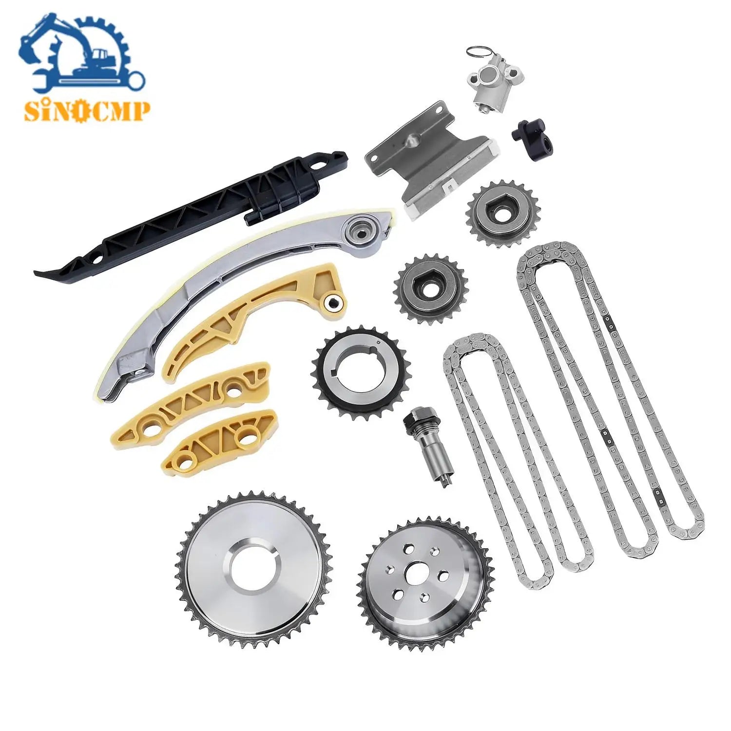 1Set Timing Chain Kit 0009931078 2710501400 2710501500 For 2012-2014 Mercedes-Benz C250 1.