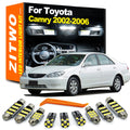 ZITWO 15Pcs LED Interior Map Dome Luggage Door Light Kit For Toyota Camry 30 Ser for Toyota Camry XV30 - Canbus LED Car