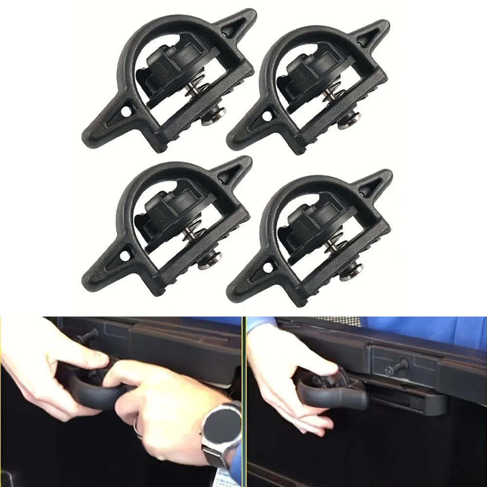 Truck Bed Rail Tie Down Cleats 4PCS PT278-35112 Cargo Tie Down Anchors For Tacoma Tundra Jeep Gl - Automotive LED Light