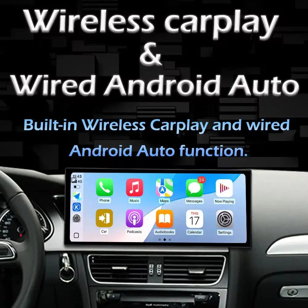 Car for Audi Q5L 2018 2019 2020 Multimedia Audio Player Android 15 Touch Screen Bluetooth  | AUTOKITSHOP