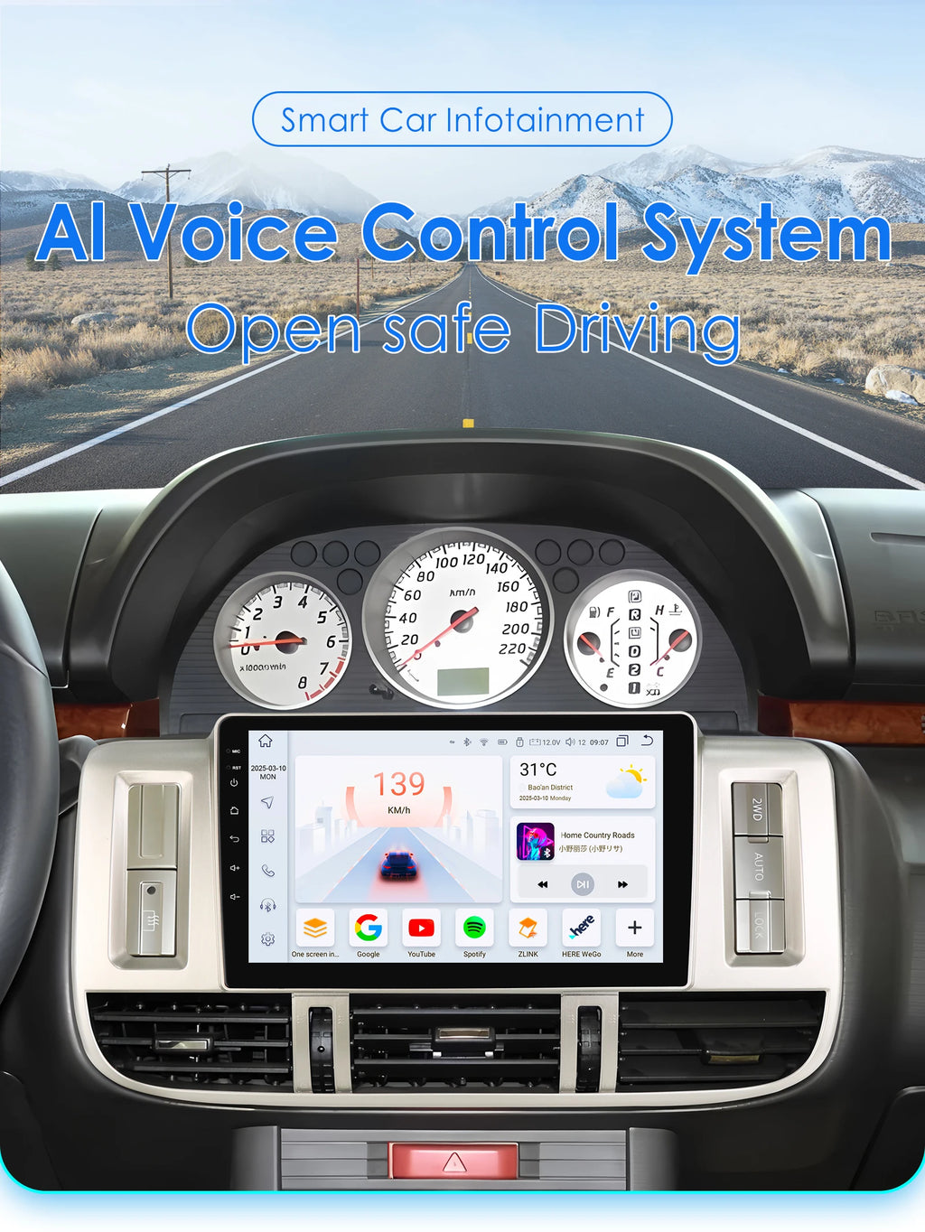 Android 14 Car radio For Nissan X Trail X-Trail 1 T30 2000-2009 multimedia Video player 78