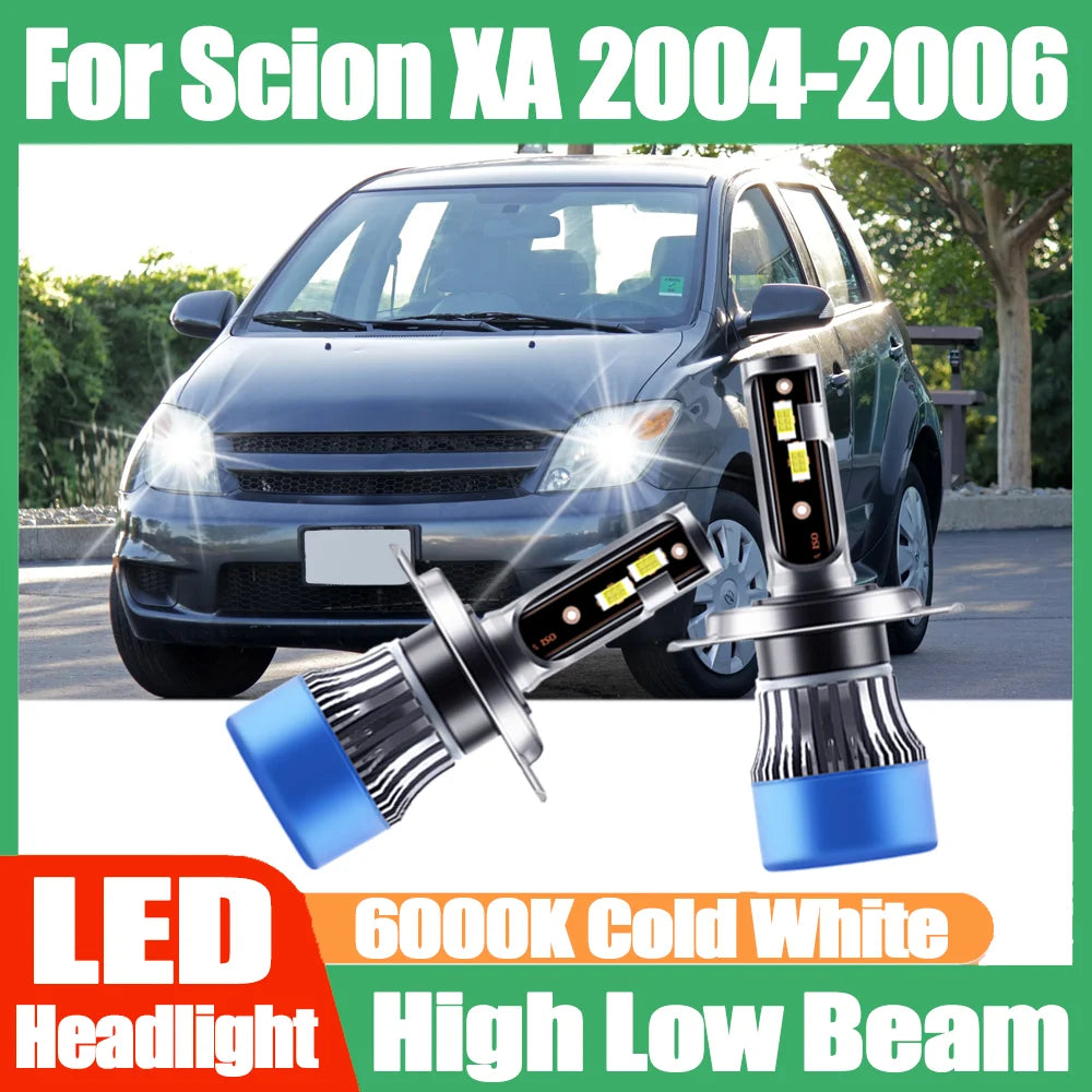 3570 CSP Chips 120W High Power LED Headlights 6000K White Front Headlight Canbus No error