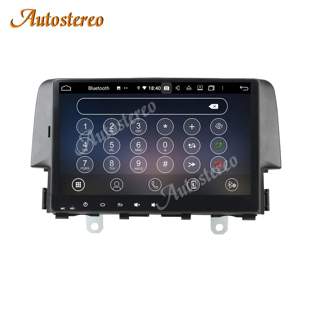 Carplay For Honda Civic 2016-2021 Android 13.0 Car Radio GPS Navigation Multimedia Player