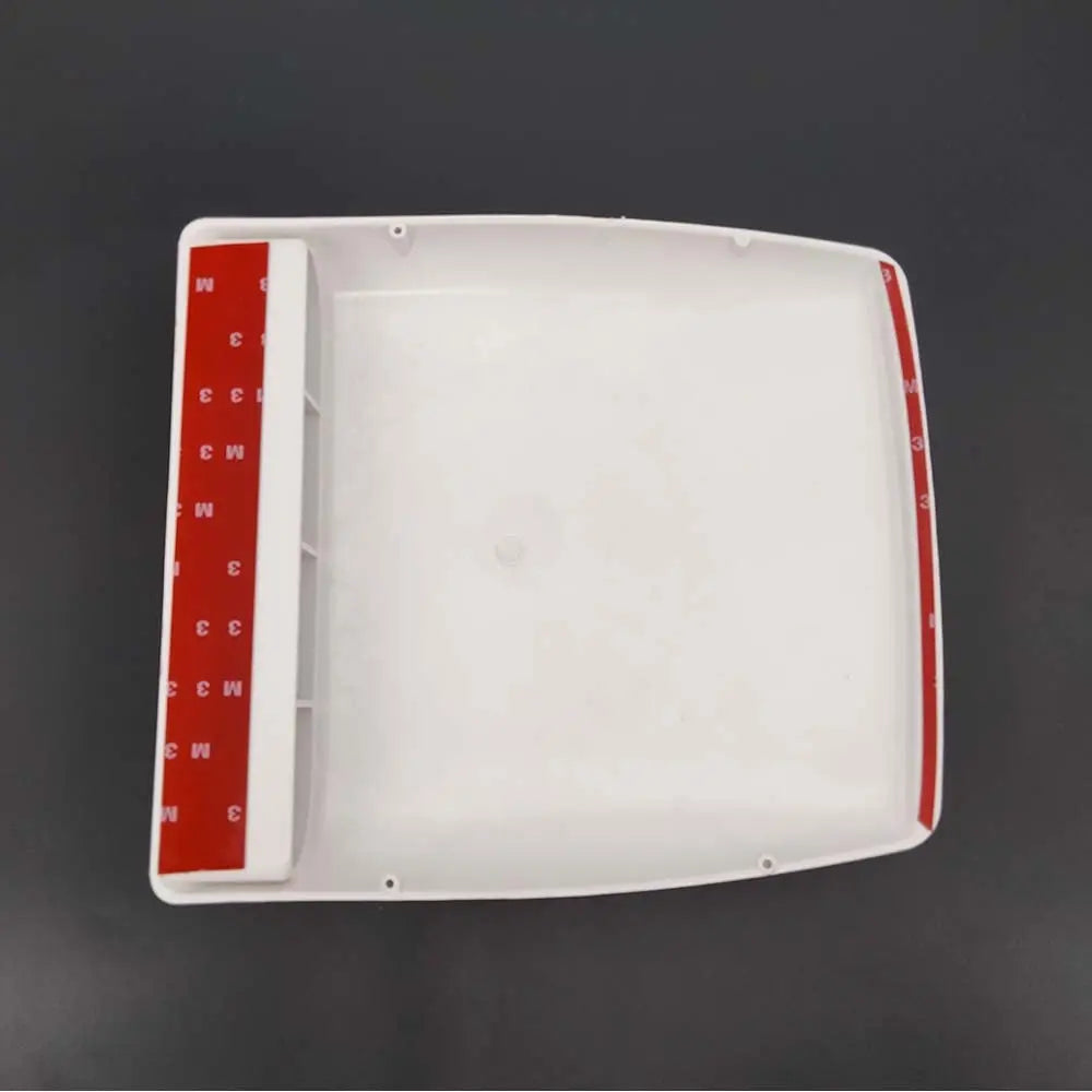 White Car SUV Truck Front Hood Scoop Bonnet Vent Air Intake Cover Trim Universal