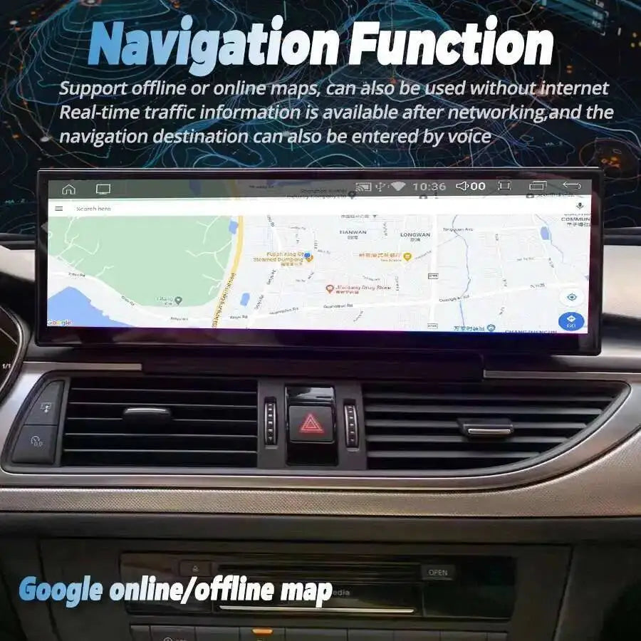 14.9inch Android For AUDI A6L A6 A7 2012-2018 Navigation CarPlay Autoradio Stereo Car GPS