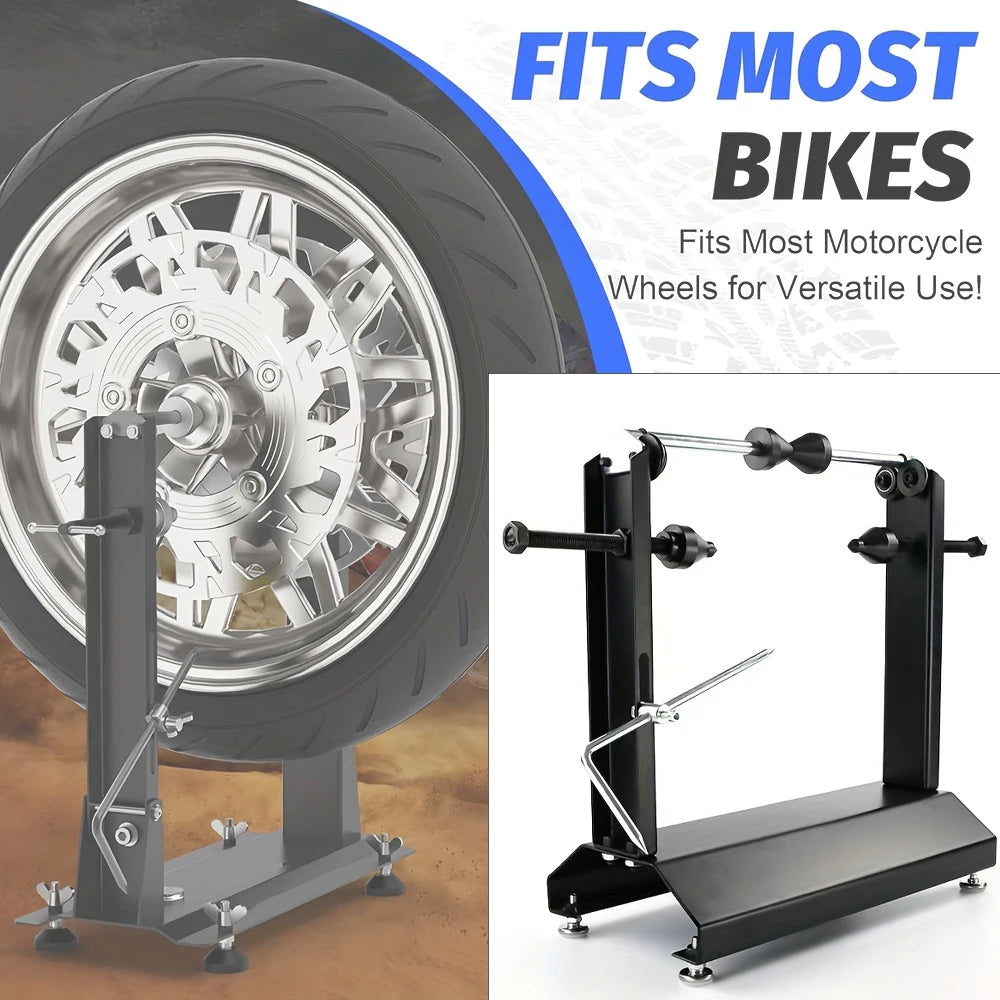Motorcycle Tire Balance Frame General Manual Simple Balancing Machine Balance Instrument Tire St - Automotive LED Light