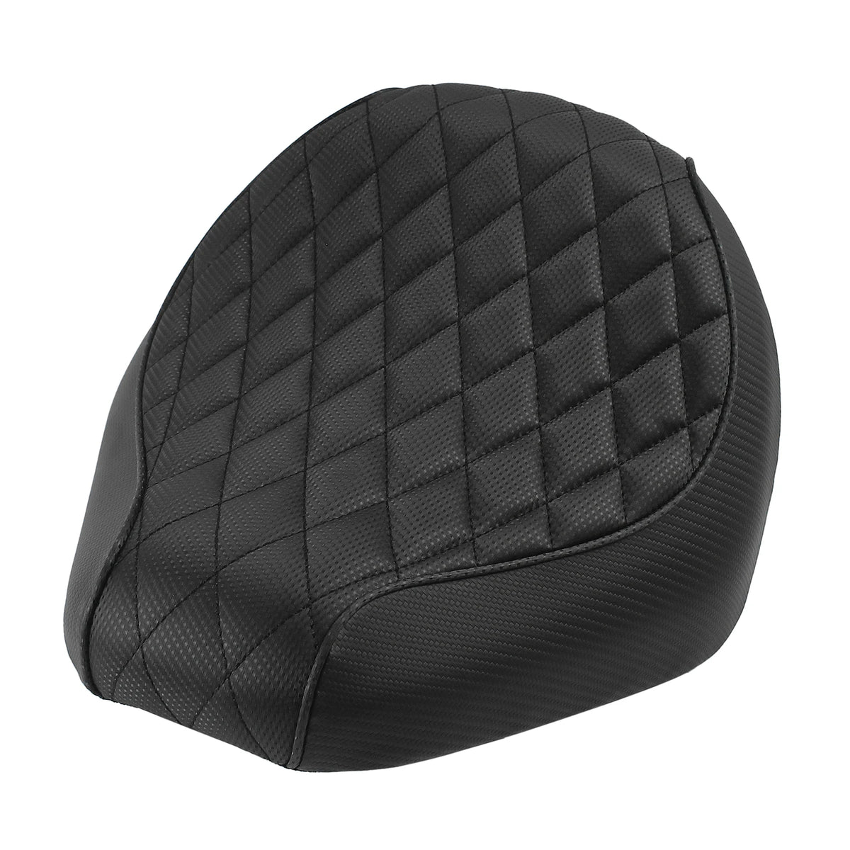 Motorcycle PU Leather Driver Front Seat Cushion Black Fit For Honda Rebel CMX 1100 CM1100 CMX110 - Automotive LED Light