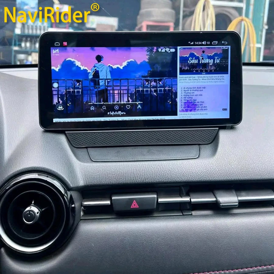 10.25'' Car Radio Android 13 Multimedia Video Player For Mazda demio 2016 CX-3 CX3 2016 GP