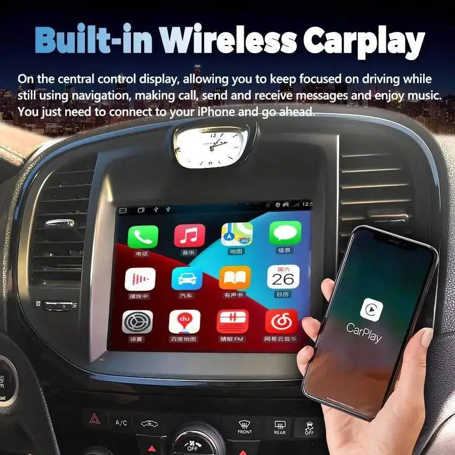 8.4'' Android Screen For Chrysler 300 300C 2011-2014 For Challenger 2011-2014 Multimedia B | AUTOKITSHOP