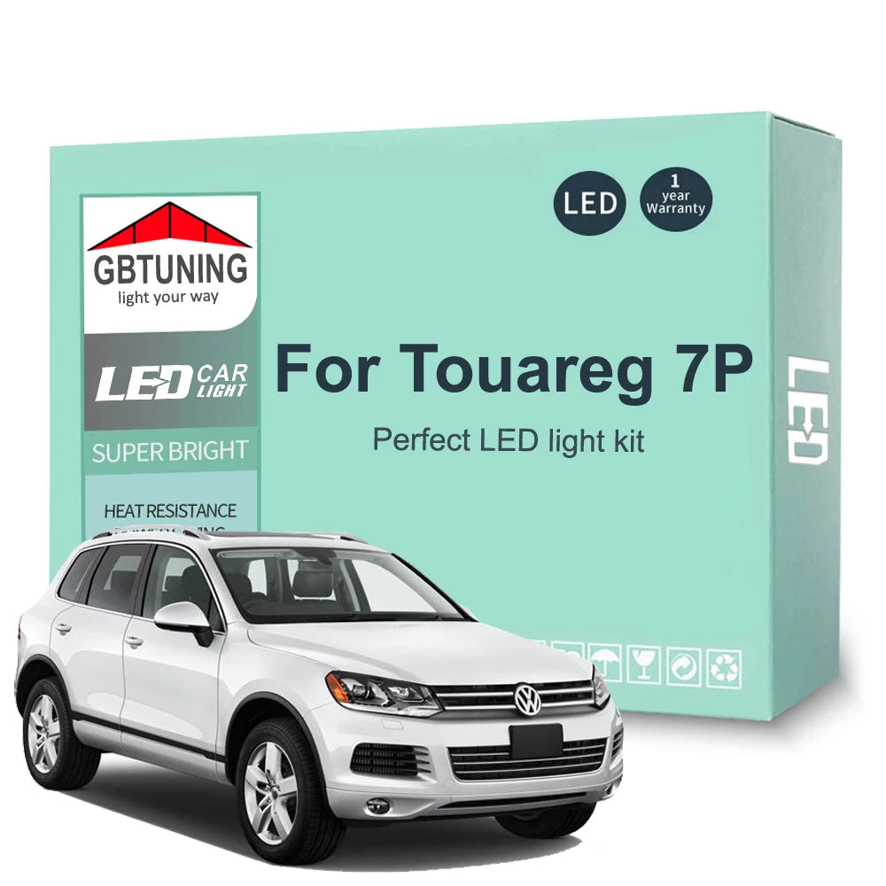 LED Interior Light Kit for Volkswagen VW Touareg 7P - Canbus Error-Free Bulbs | AUTOKITSHOP