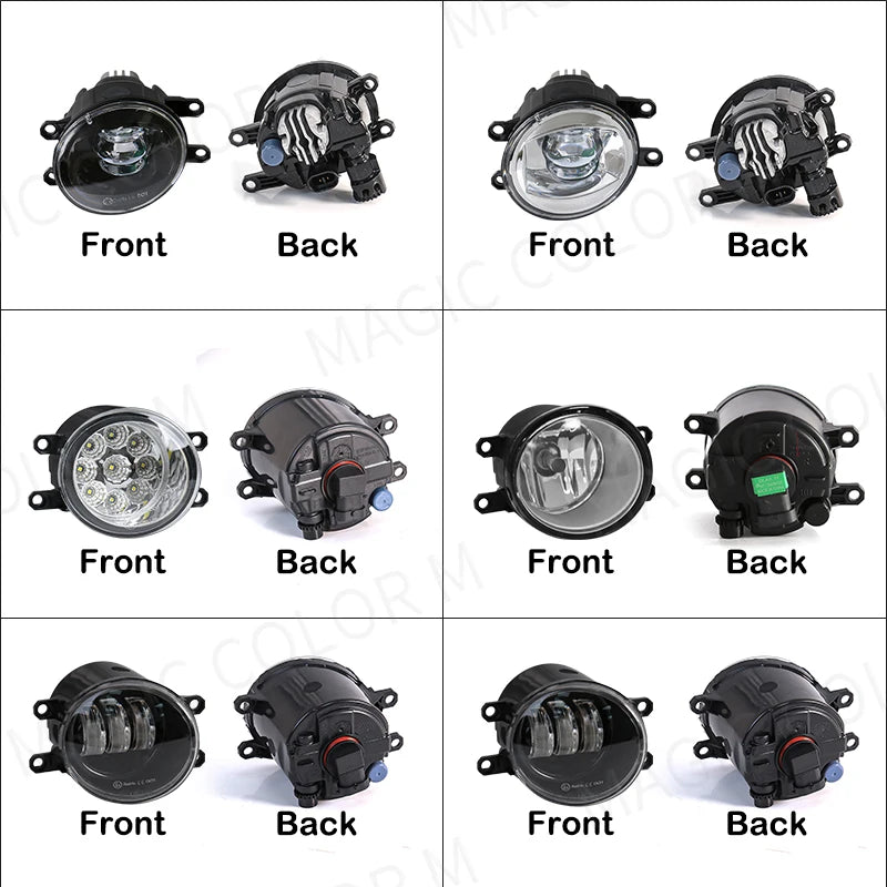 For Toyota Fog Lamps LED Fit Corolla RAV4 Camry Yaris Prius CHR Hilux Lexus Car Headlight  | AUTOKITSHOP