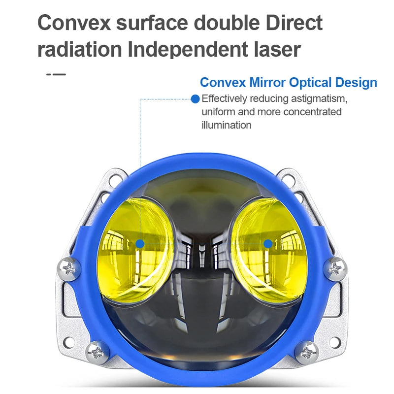 3.0 Inch Bi LED Projector Lenses For Headlight Hella 3R G5 6000K Auto Lamp 70W 30000LM Car