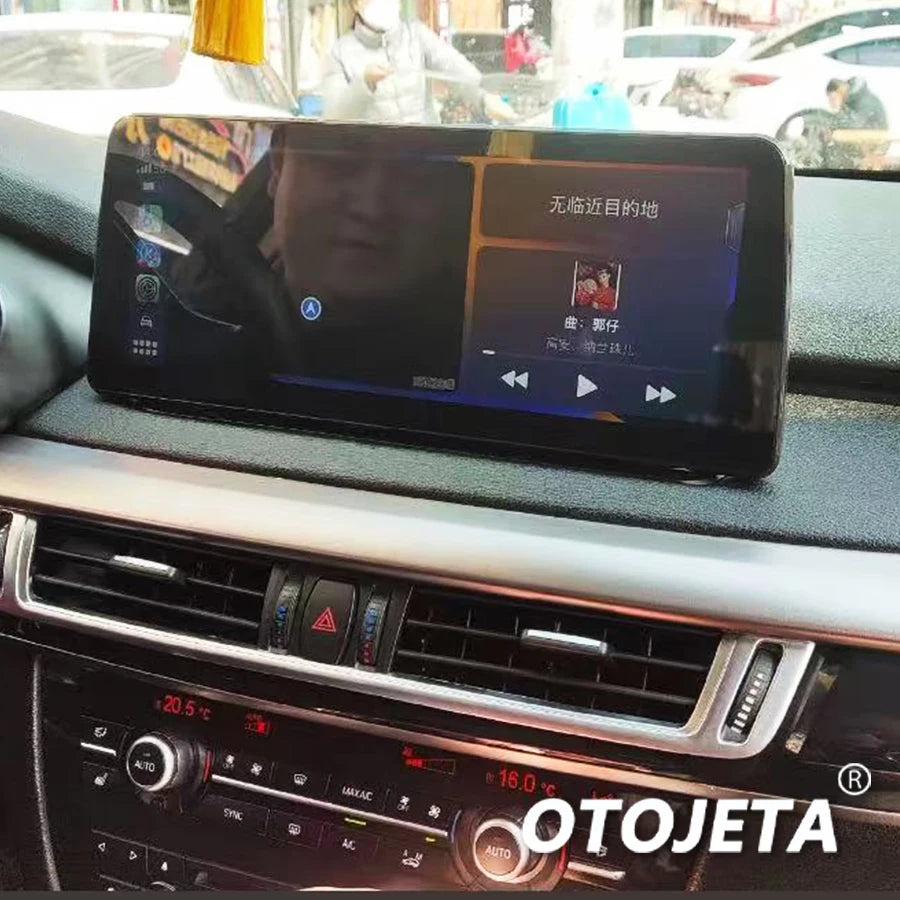 10.25" Linux Wireless CarPlay For BMW X5 X6 F15 2014-2017 NBT EVO Android Auto Car Radio M