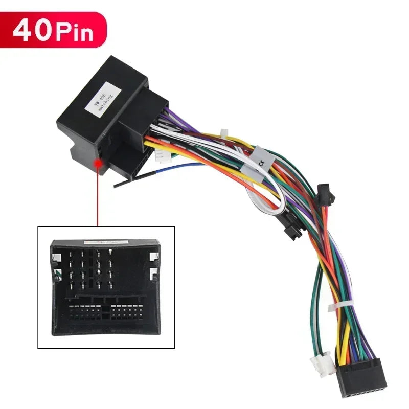 Android Radio Cable for Volkswagen Golf 5 6 Polo Passat Tiguan Jetta Touran Skoda Steering | AUTOKITSHOP