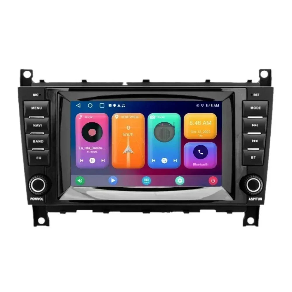 For Mercedes Benz CLC W203 C-Class C180 C200 CLK200 CLK W209 Wireless Android Carplay Mult