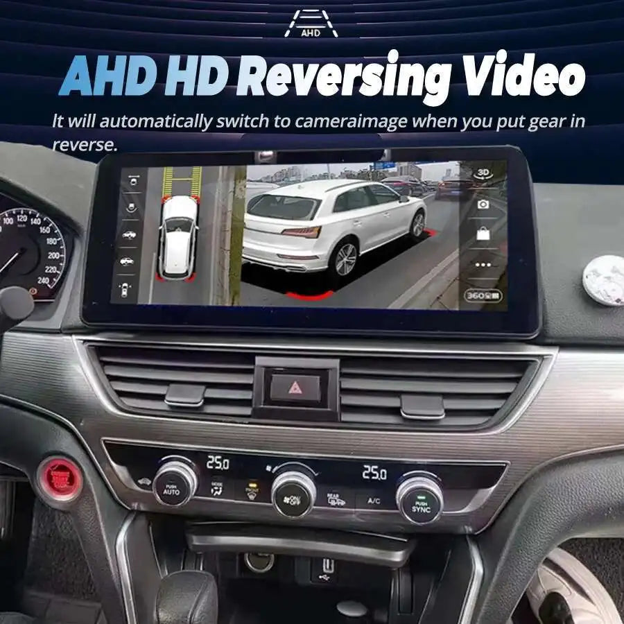 12.3" For Honda Accord 2018 2019 2020 2021 Android 13 Screen GPS Navigation Car Multimedia | AUTOKITSHOP