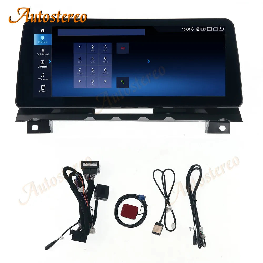 12+256 ID8 Carplay Android 13 For BMW X5 E70 X6 E71 2007-2013 X5M X6M Car Multimedia Playe