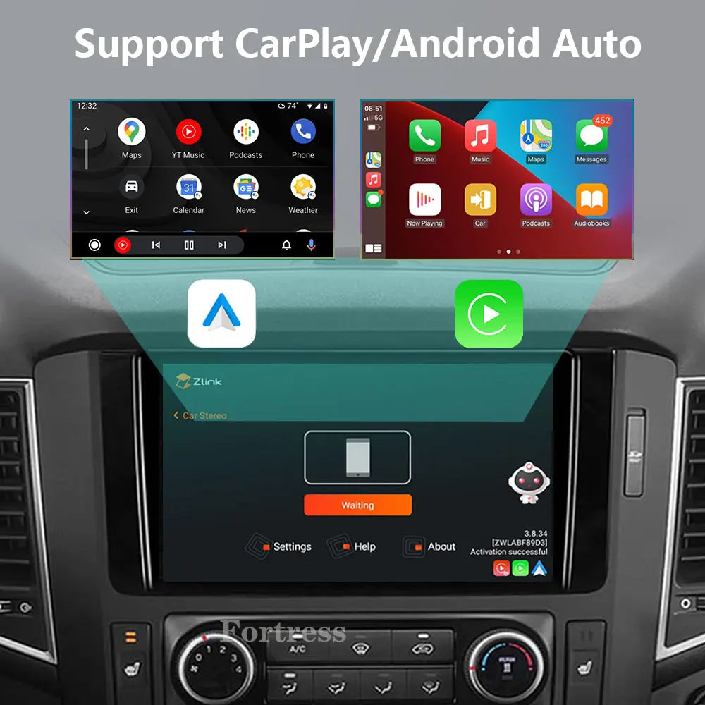 For Hyundai H350 / SOLATI 2015 - 2021 5G WIFI BT 4G LET NO DVD QLED Android 16 Car Radio M