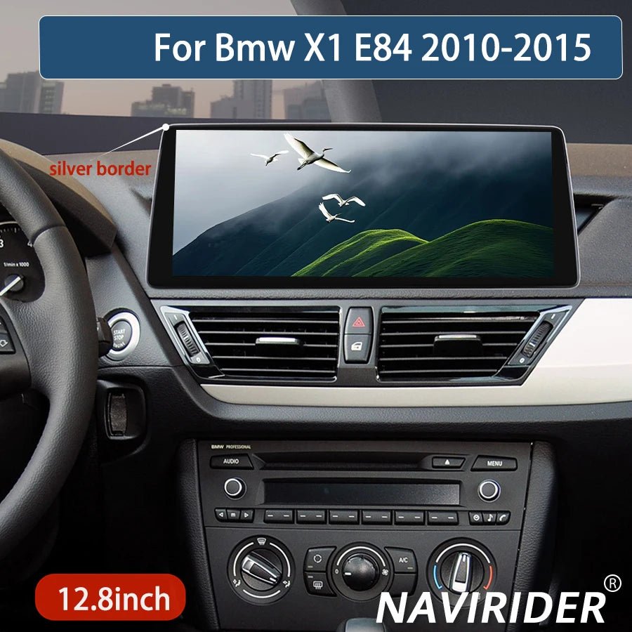 AHD Qled Screen Bulit-in 360 CarPlay Car Radio DSP Navi 12.8inch Radio Android 14 GPS For