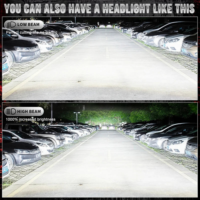 5800W H7 H4 LED Canbus Headlights 6000000LM Super Bright H11 H1 HB3 9005 6000K H8 HB4 9006