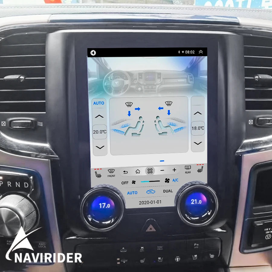 Android 14 qled Screen For Dodge Ram 1500 2500 3500 2013 2014 2015 2016 2017 2018 Audio St